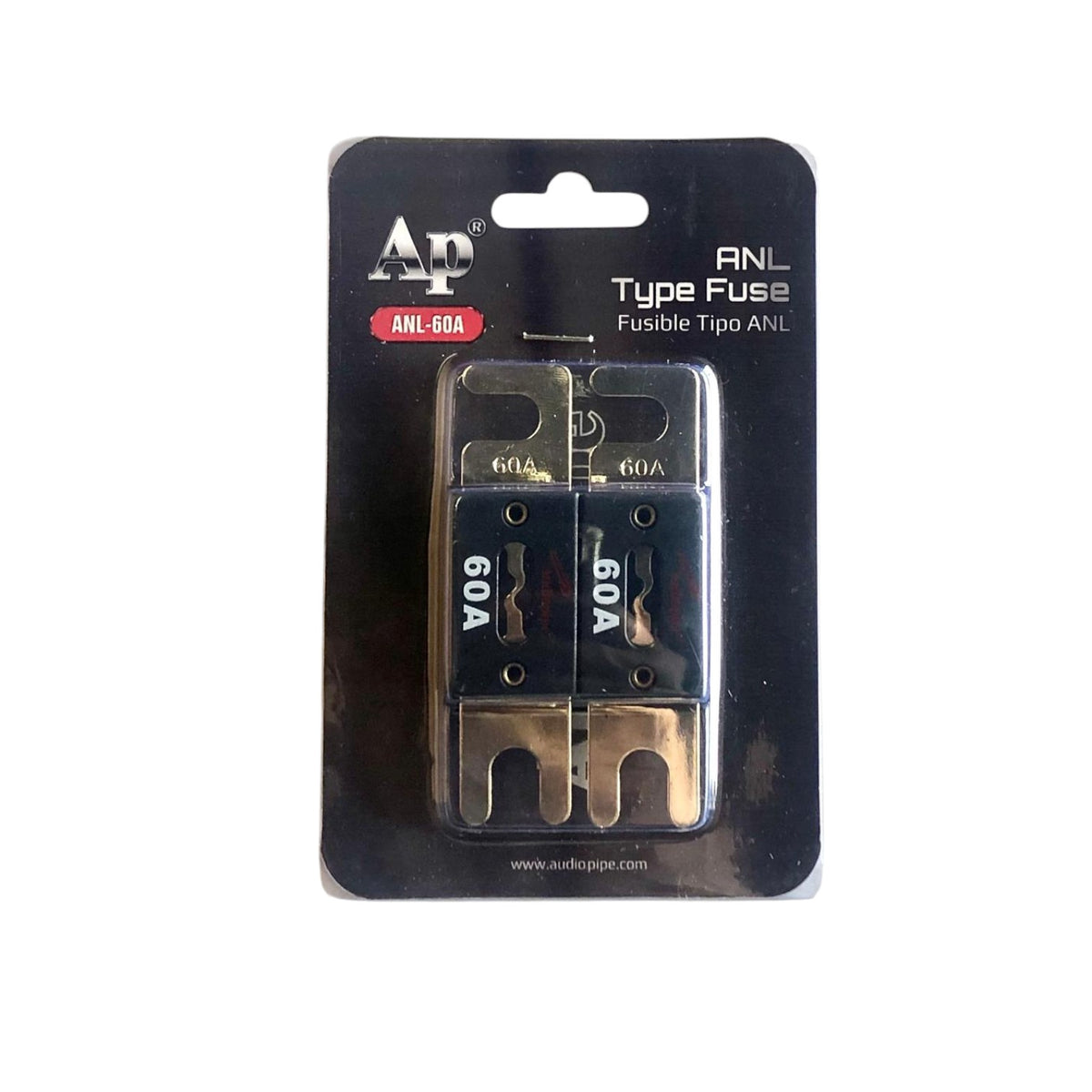 AUDIO PIPE Fuse Auto ANL-60A Gold Flat 60A 2PCS Pack