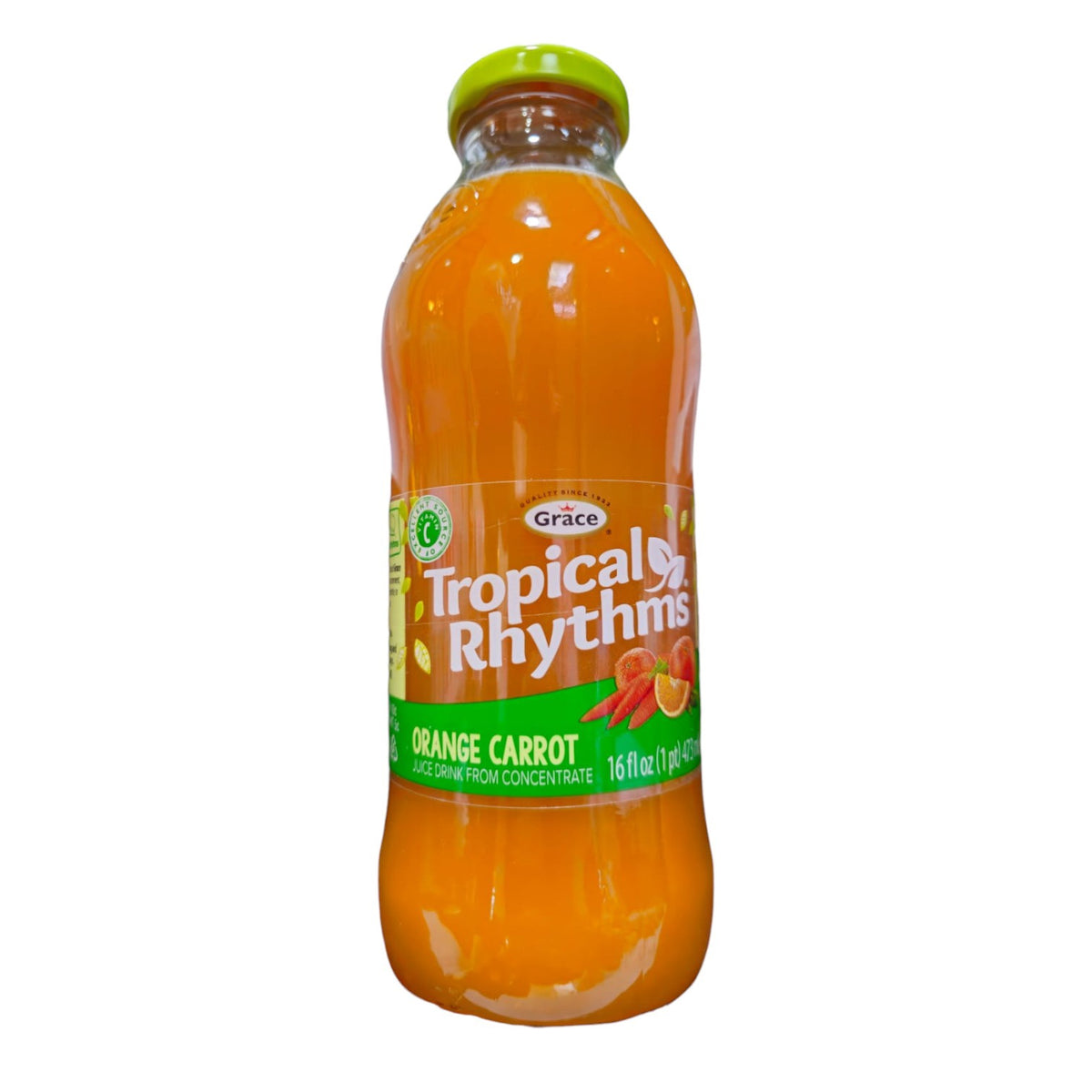 GRACE Tropical Rhythms Orange Carrot Juice Drink 473 ML 16 Fl OZ