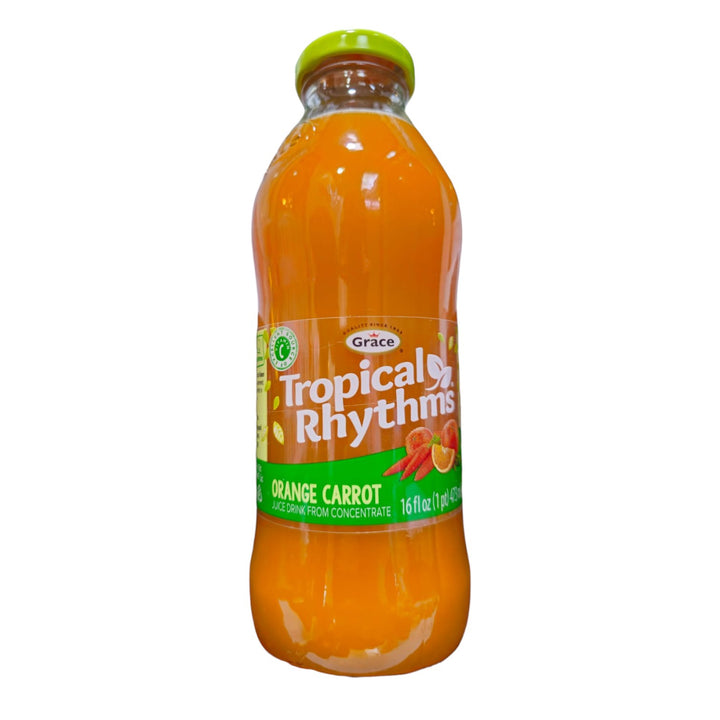 GRACE Tropical Rhythms Orange Carrot Juice Drink 473 ML 16 Fl OZ