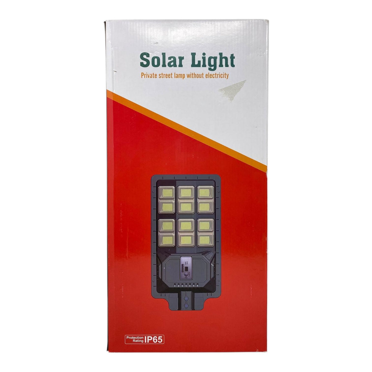 JFNV Light Solar Street LED 300W J.f.n.v 12CELL IP65 6500K with Pole