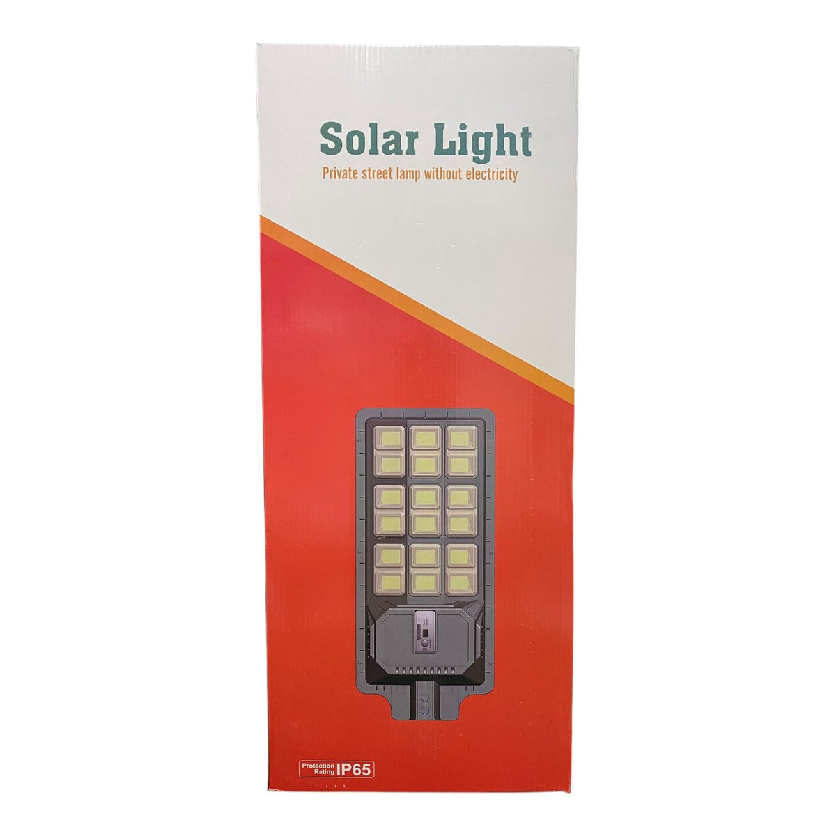 JFNV Light Solar Street LED 500W J.f.n.v 18CELL IP65 6500K with Pole