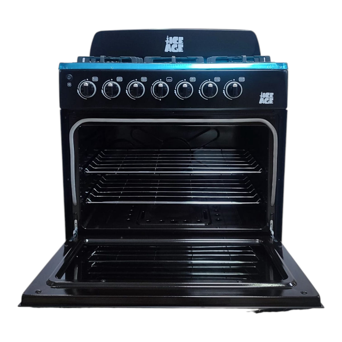 ICE AGE Stove 6 Burner IC30 Black