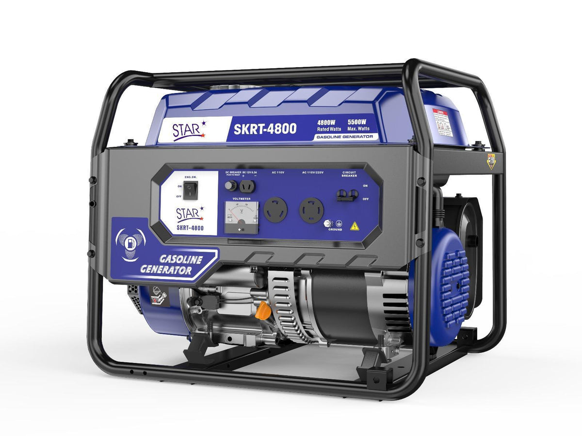 STAR Generator 4800W SKRT4800 Premium Blue Pull
