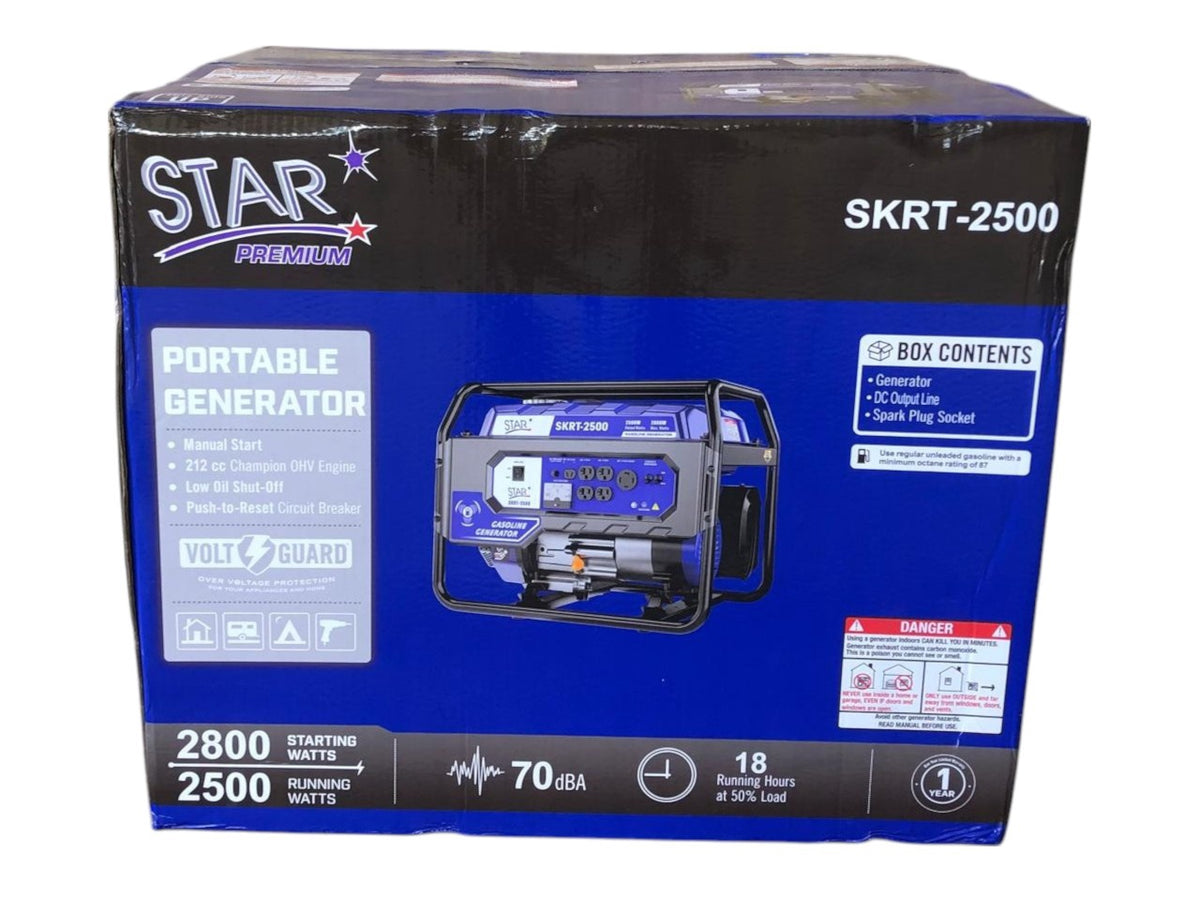 STAR Generator 2500W SKRT2500 Premium Blue Pull
