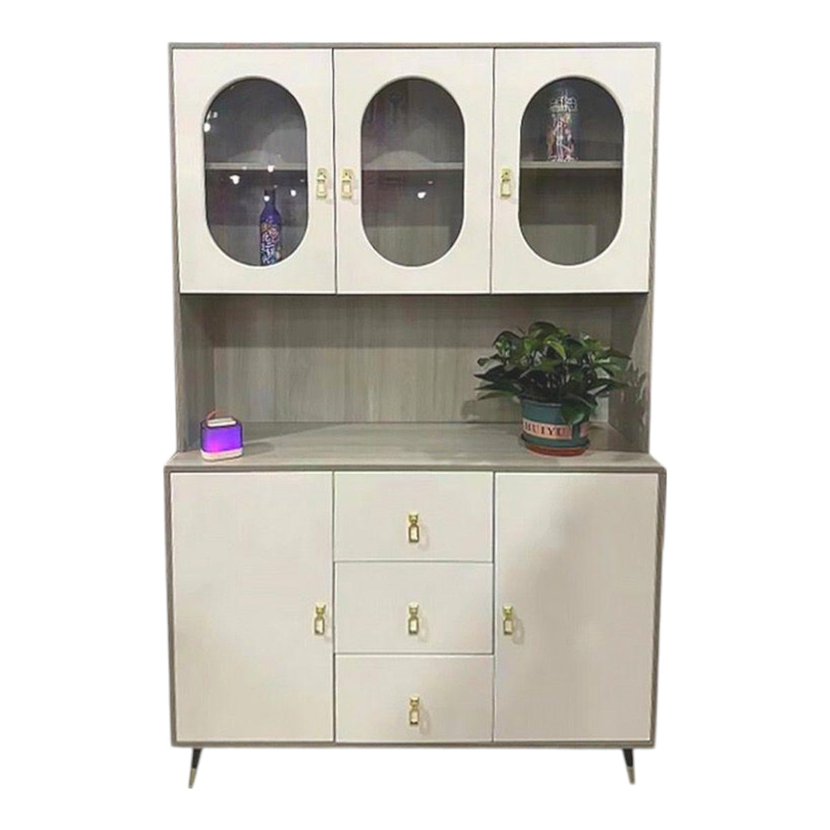 Cupboard Storage Cabinet E37 White