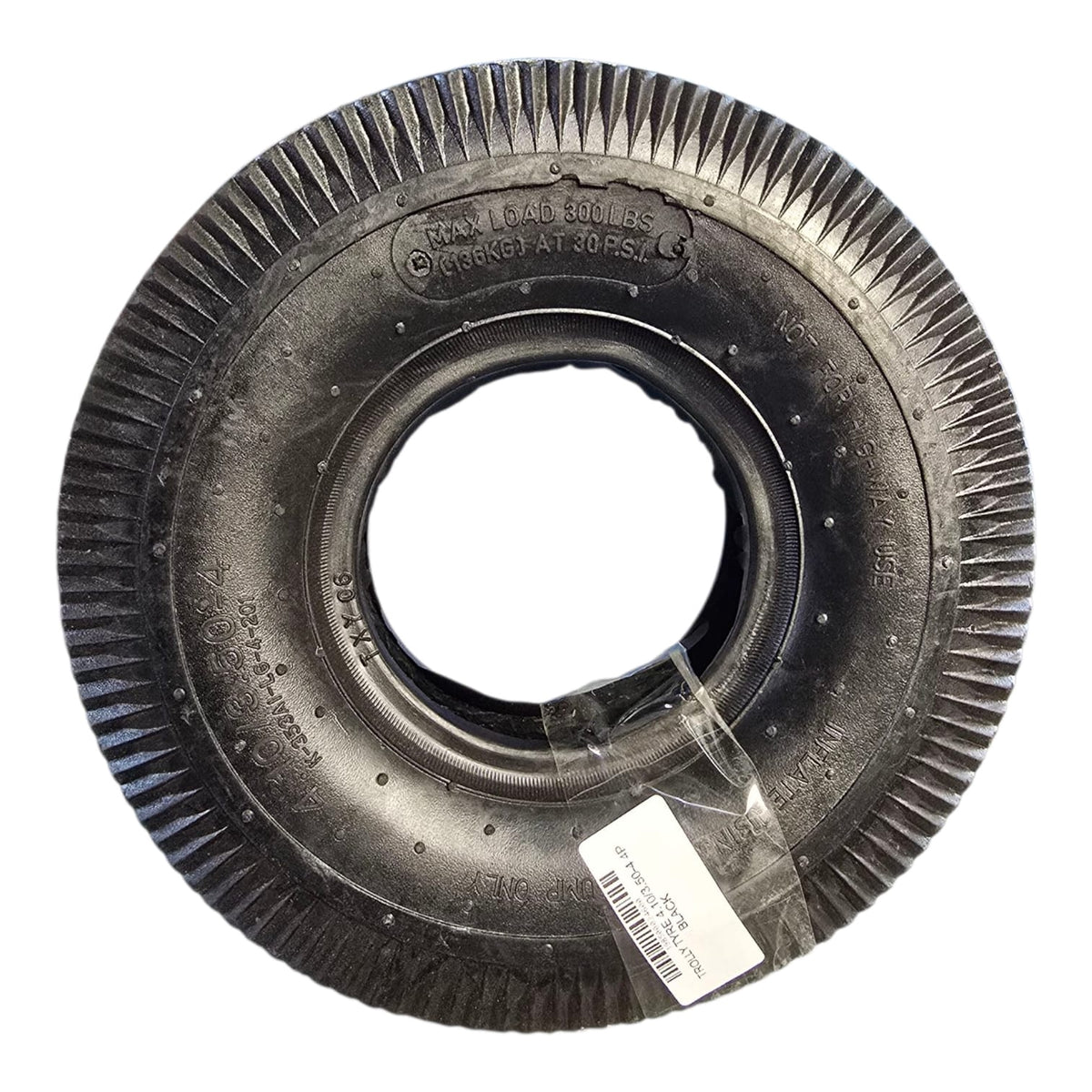 SINGH'S SUNSET Trolly Tyre 4.10/3.50-4 4P Black