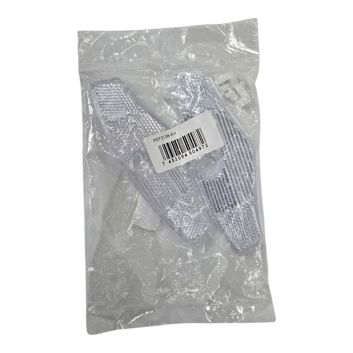 Bicycle Reflector Wheel 2PCS Clear REF213B-KH