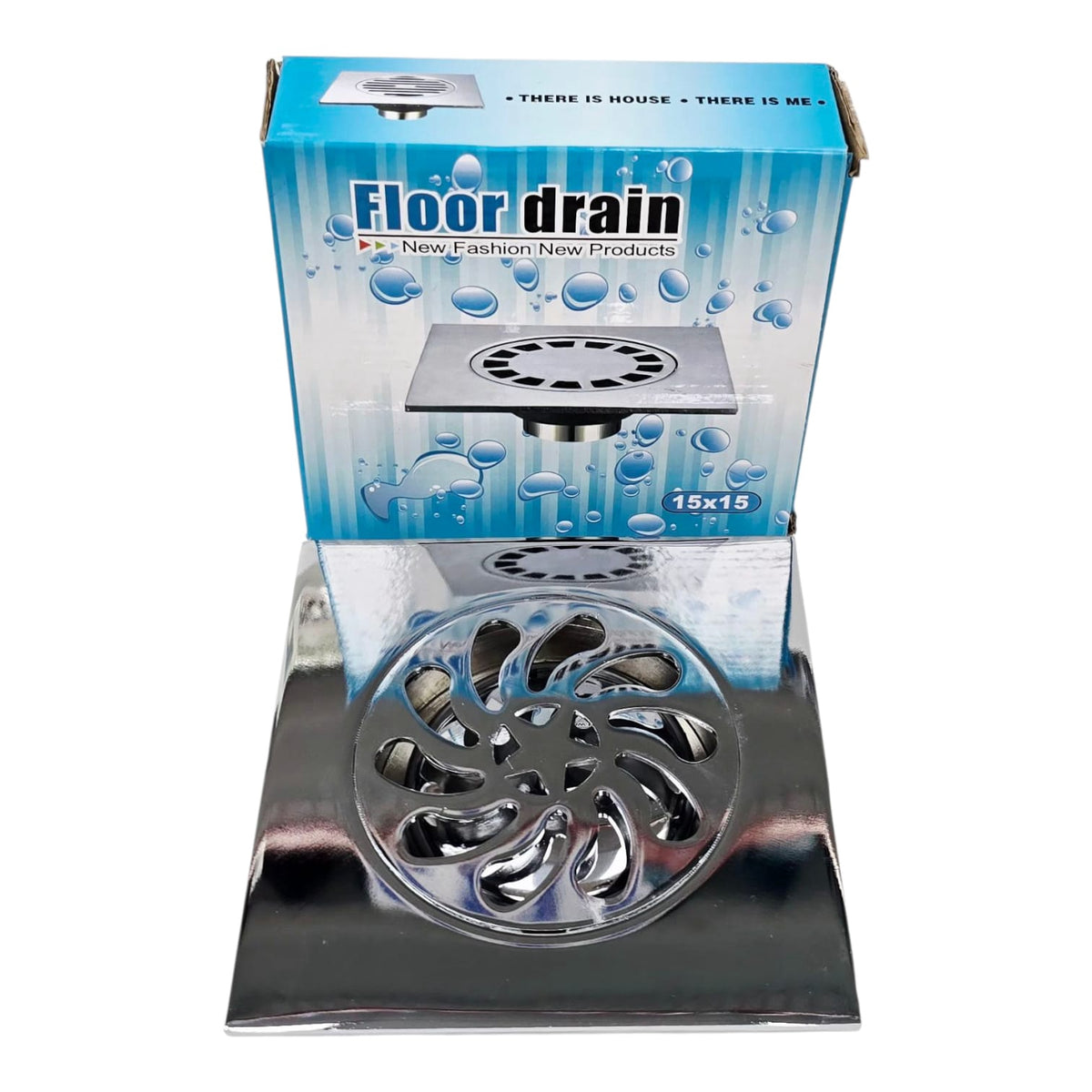 Floor Drain Chrome Sanitary Ware 15X15