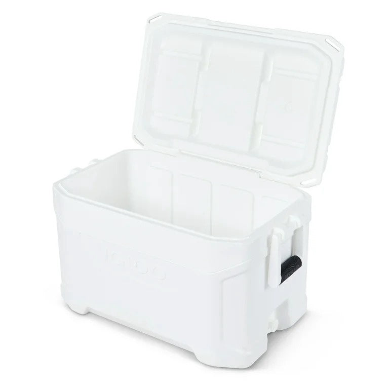 IGLOO Cooler Box Ice Chest Marine White 50 Qt 49002599 Usa 00050447