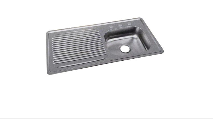 KALIMBA Sink S/BOWL S/DRAIN 22G 1000X500X150MM GKS-TYKM100R No Waste
