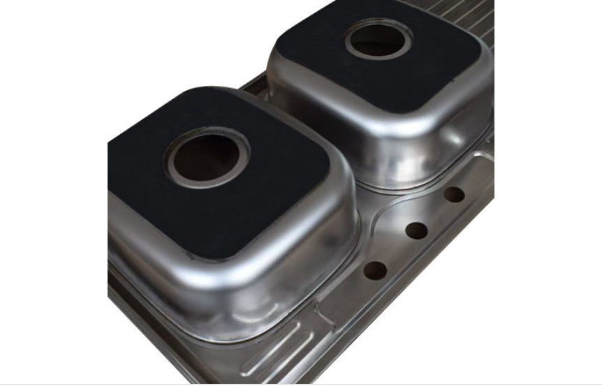 KALIMBA Sink D/BOWL S/DRAIN 22G 1200X500X170MM GKS-TYKX120R No Waste