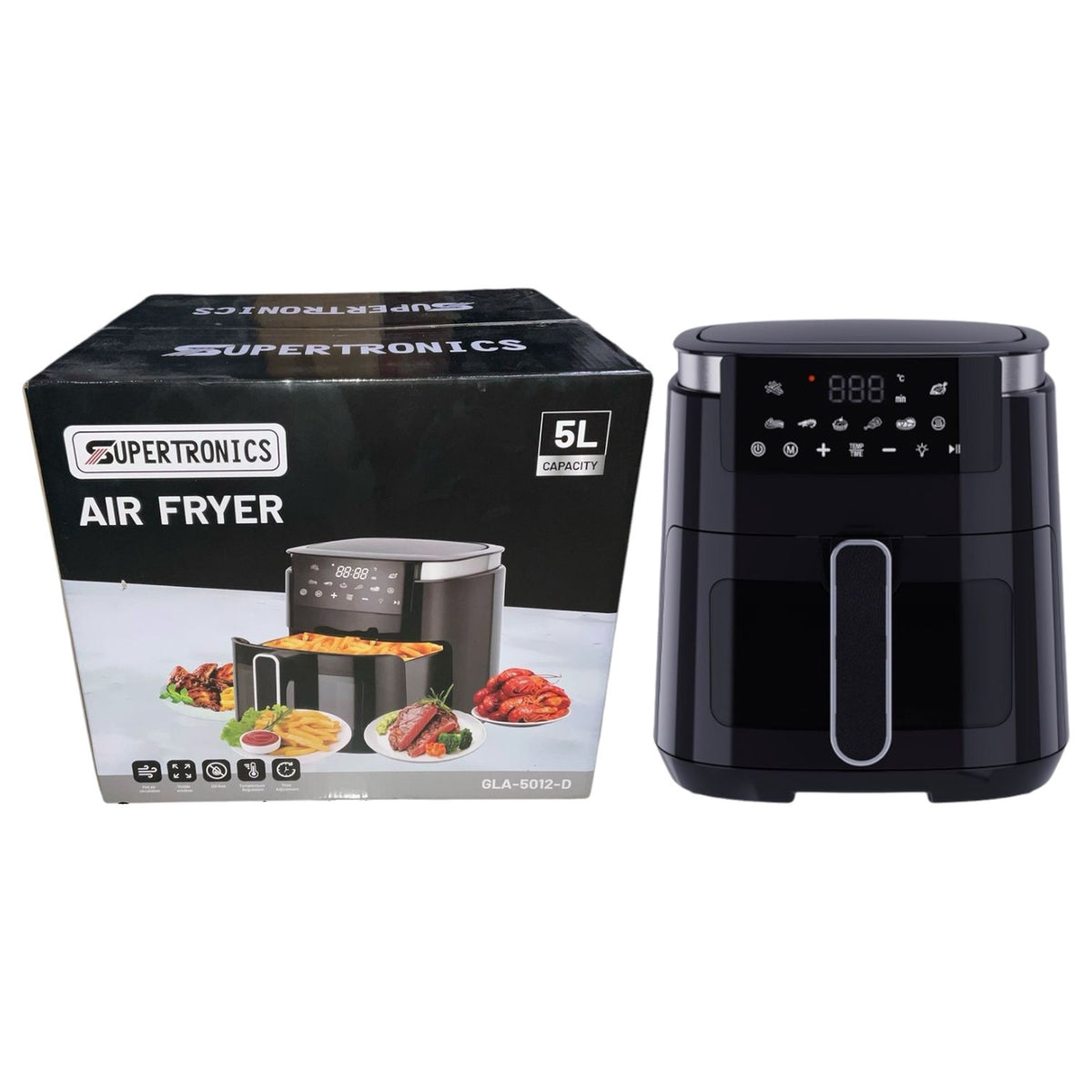 SUPERTRONICS Air Fryer GLA-5012-D 5L