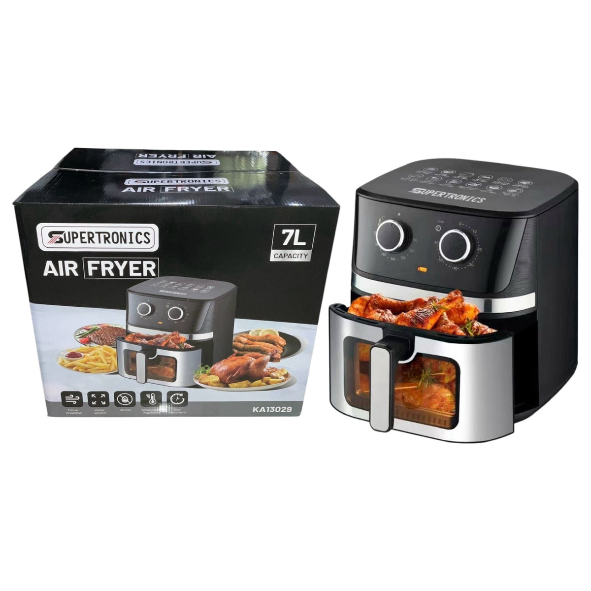 SUPERTRONICS Air Fryer KA13029 7L