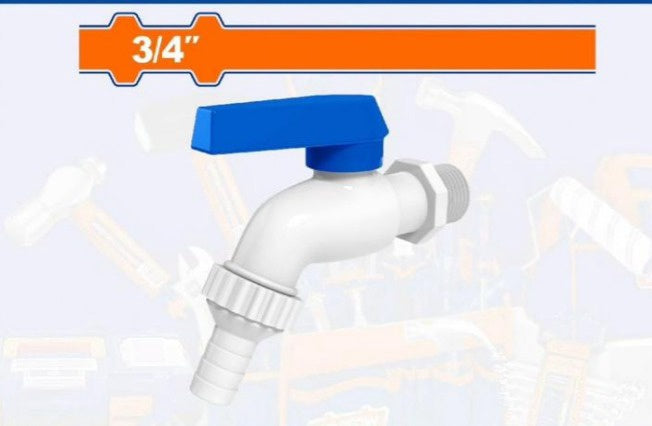 WADFOW Bib Cork 3/4" PVC Lever WZD9904