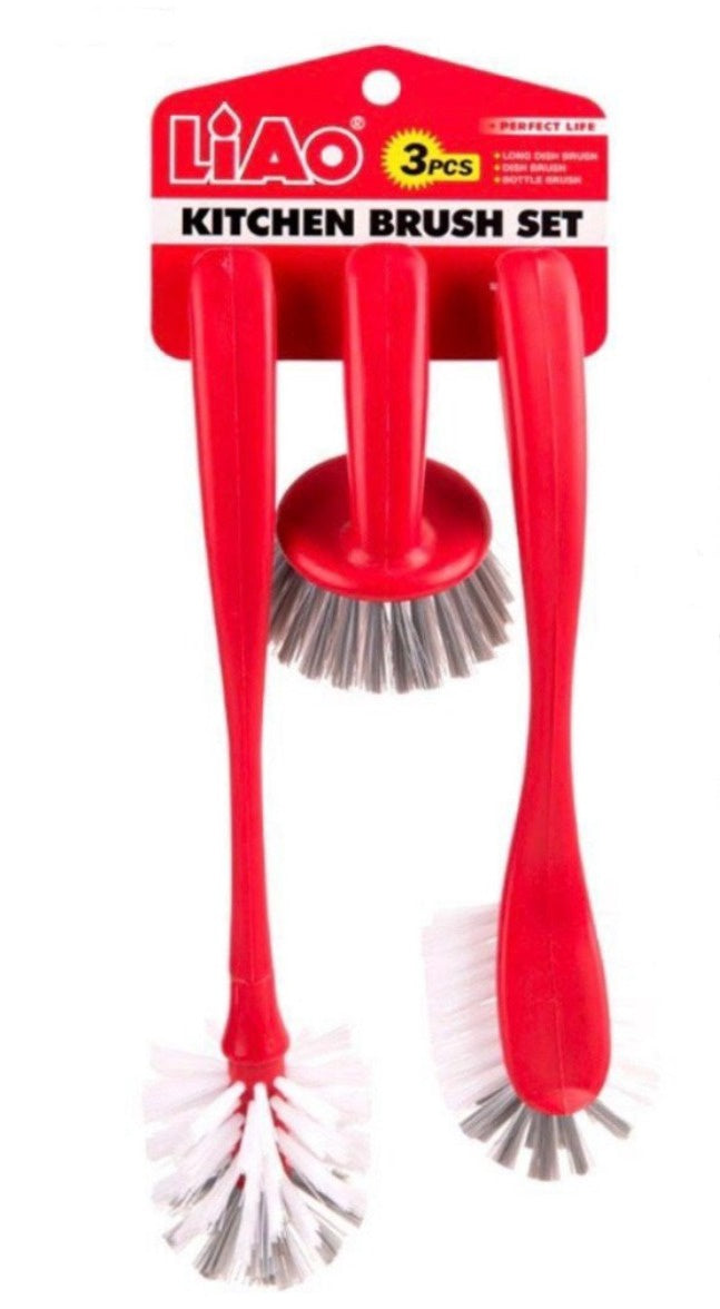 LIAO Kitchen Brush 3PCS Set D130078