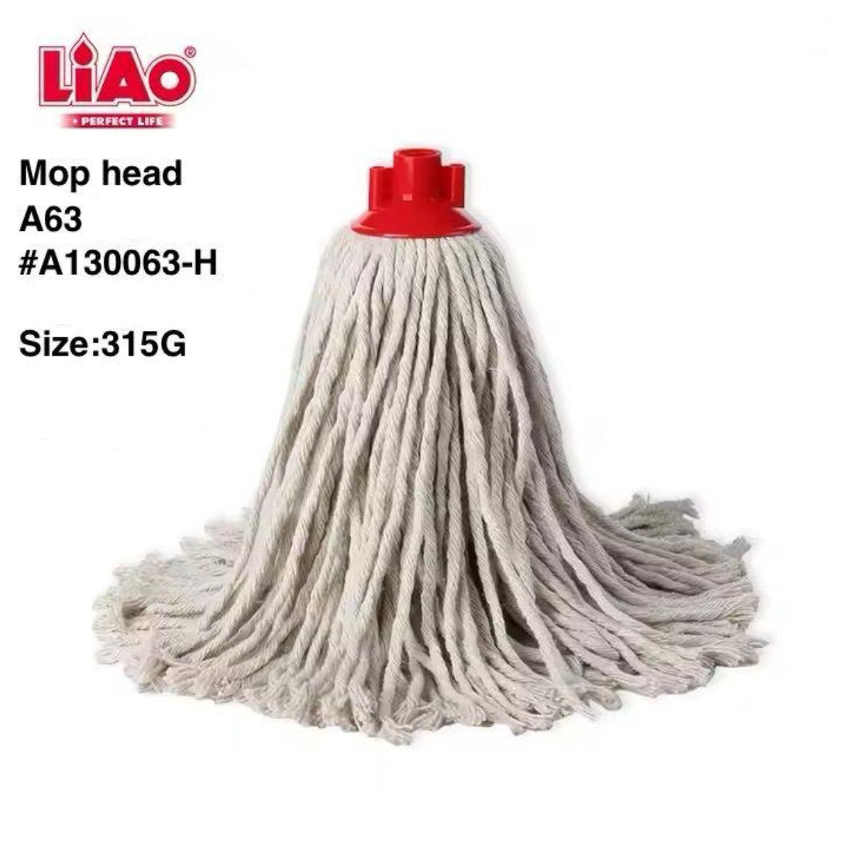 LIAO Mop Head Only No Stick A130063-H