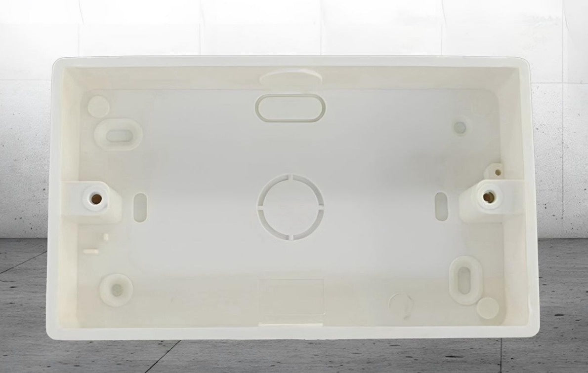 Base PVC 3" X 6" Kev White