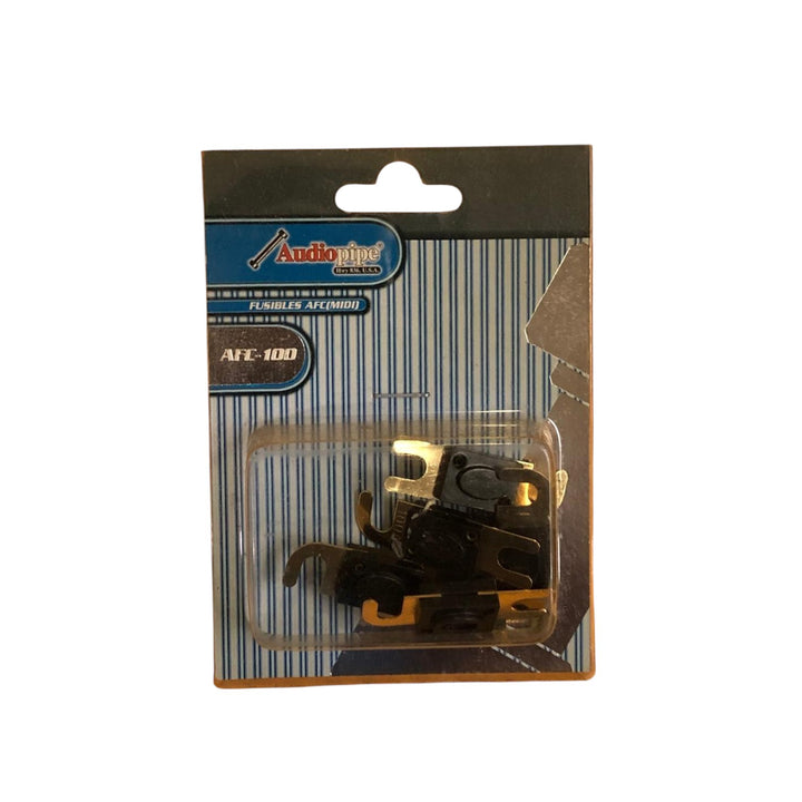 AUDIO PIPE Fuse Auto AFC-100A Gold Flat Mini Anl Sold 5PCS Pack