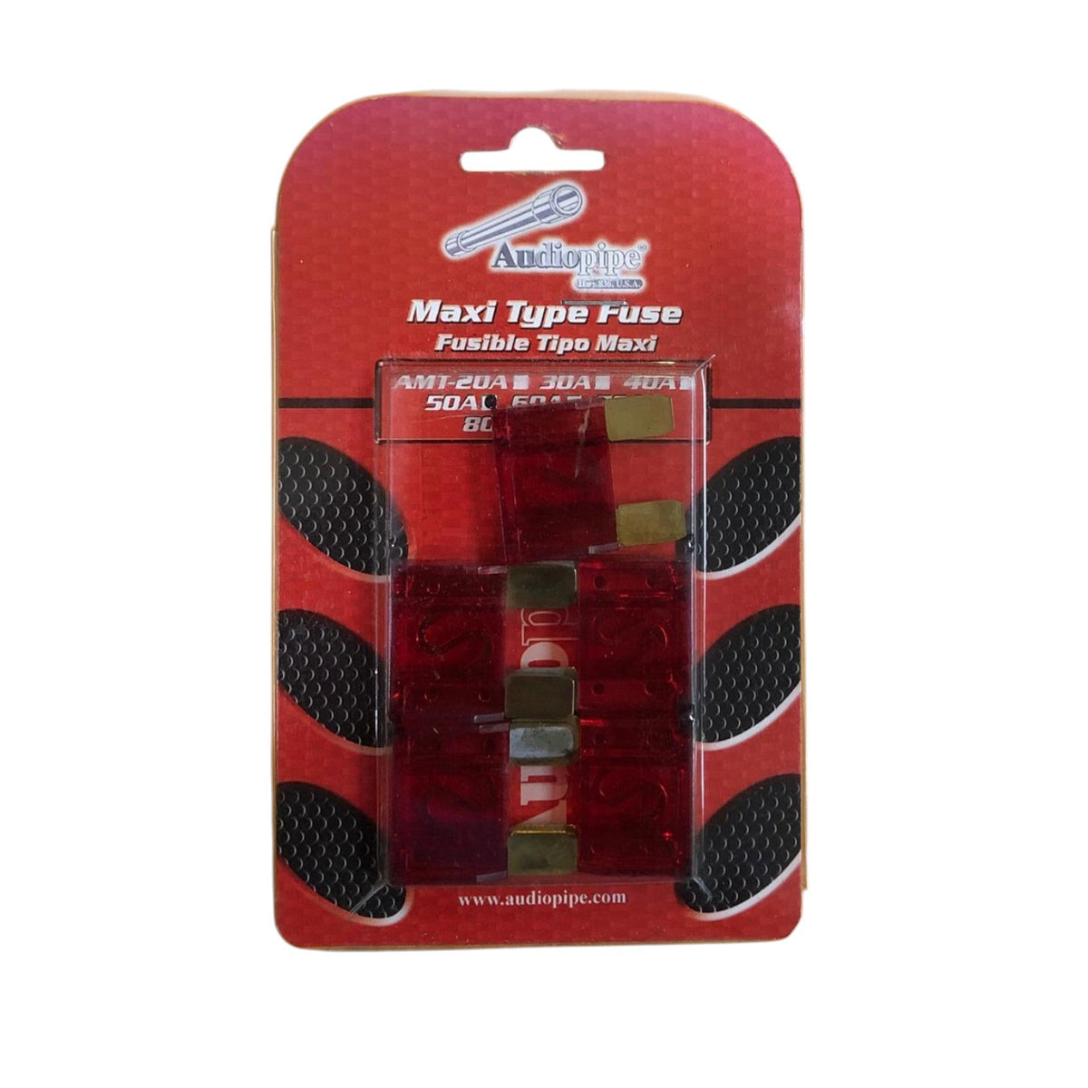 AUDIO PIPE Fuse Car 50 Amp AMT-50A Maxi Blade Sold 5PCS Pack