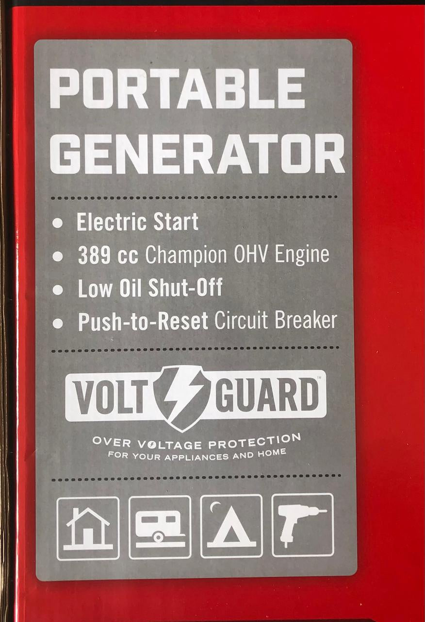 STAR Generator 6500W STP6500E2 Premium Red Electric