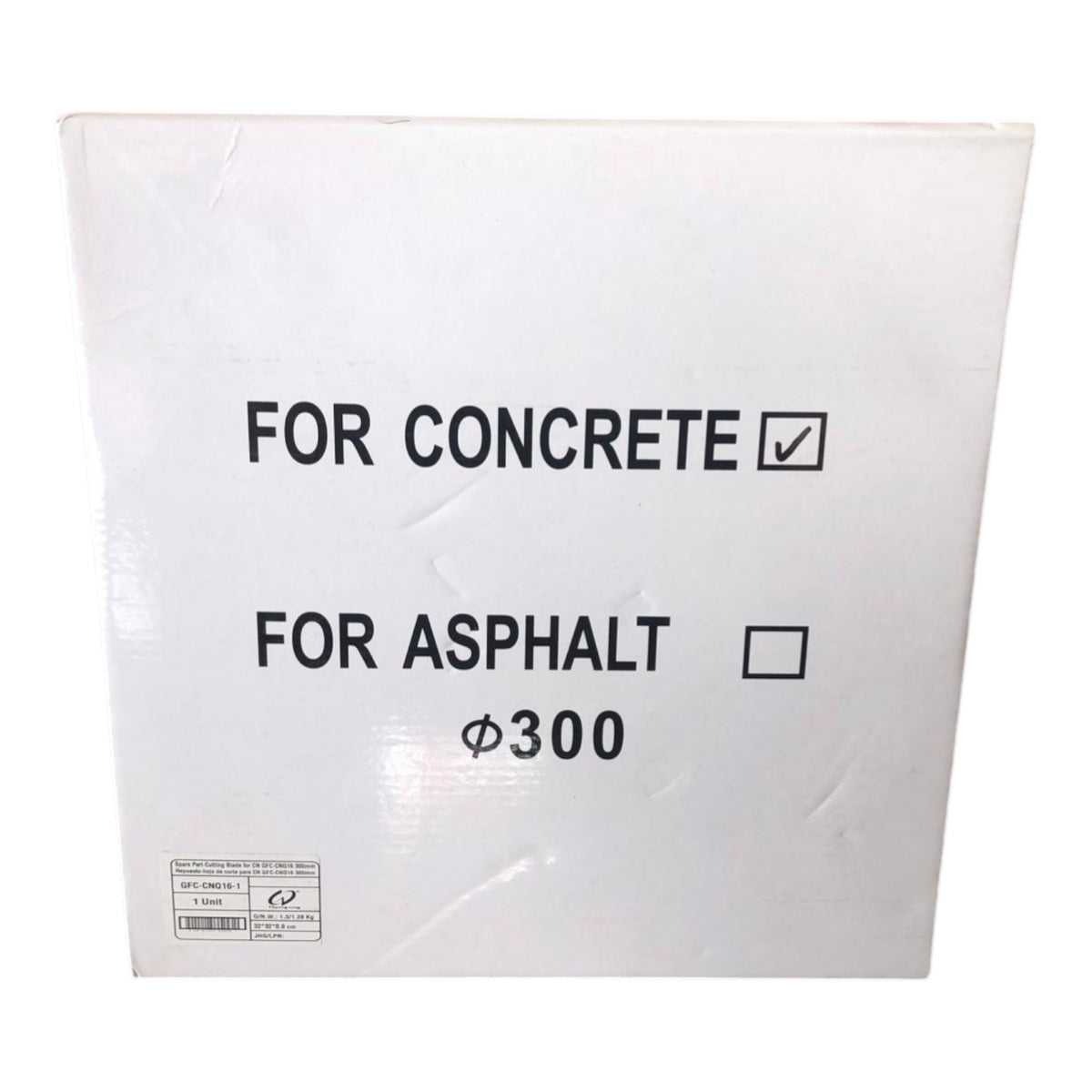 Disc 12" Concrete Cutting Diamond Saw GFC-CNQ16-1 300MM