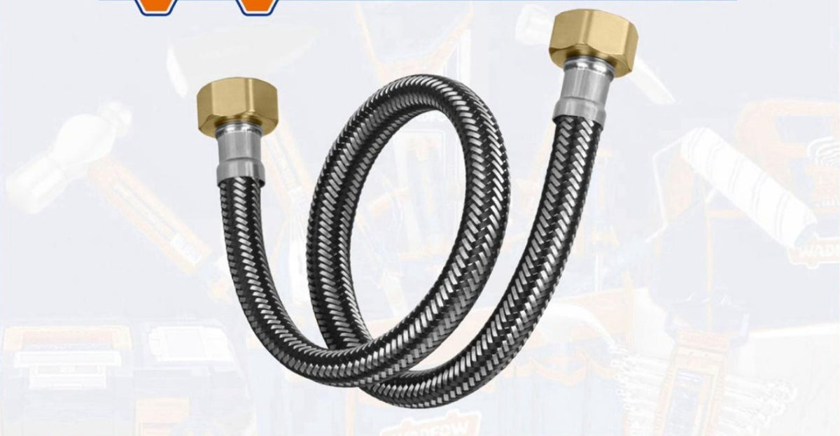 WADFOW Flex Hose 1/2" X 1/2" X 60CM Braided WZK1913