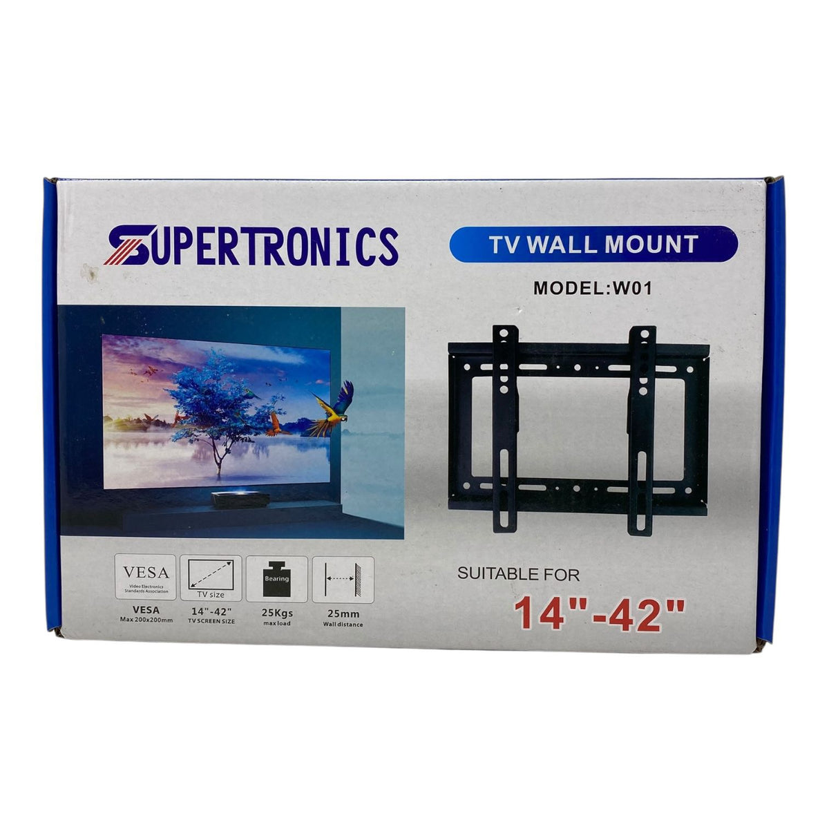 SUPERTRONICS TV Wall Bracket 14"-42" W01 TV Wall Mount