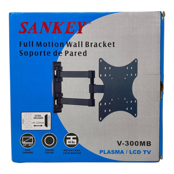 SANKEY TV Wall Bracket 23"-42" V-300MB Full Motion