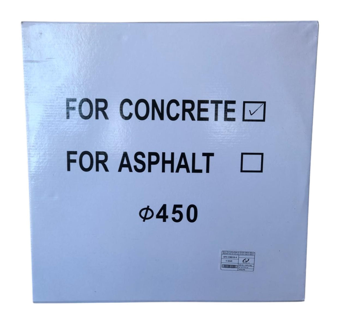 Disc 18" Concrete Cutting Diamond Saw GFC-CNQ16-4 450MM