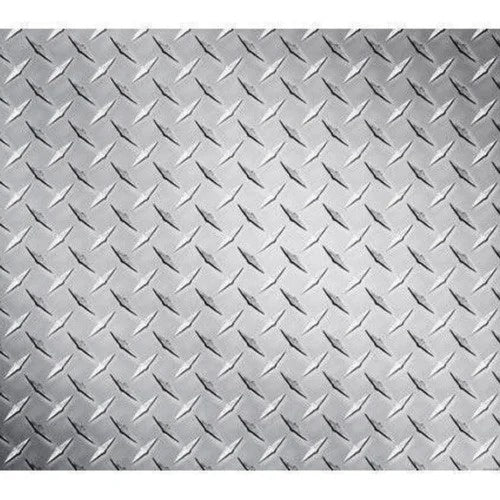 Steel Plate Ms Checkered 1/8" 8FT X 4FT 2440 X 1220 X 3MM