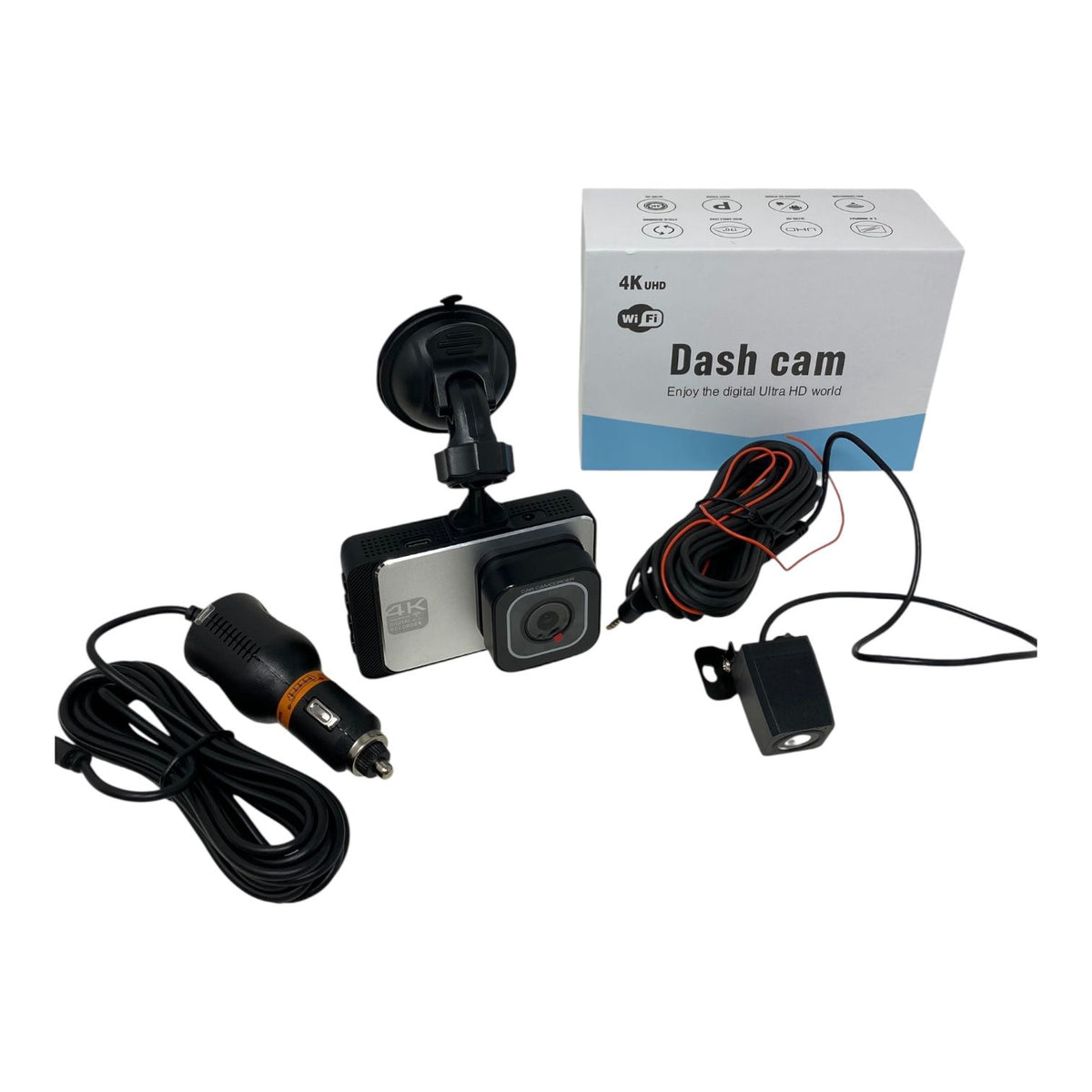 Car Dvr Dashcam 4K UHD WIFI Viidure