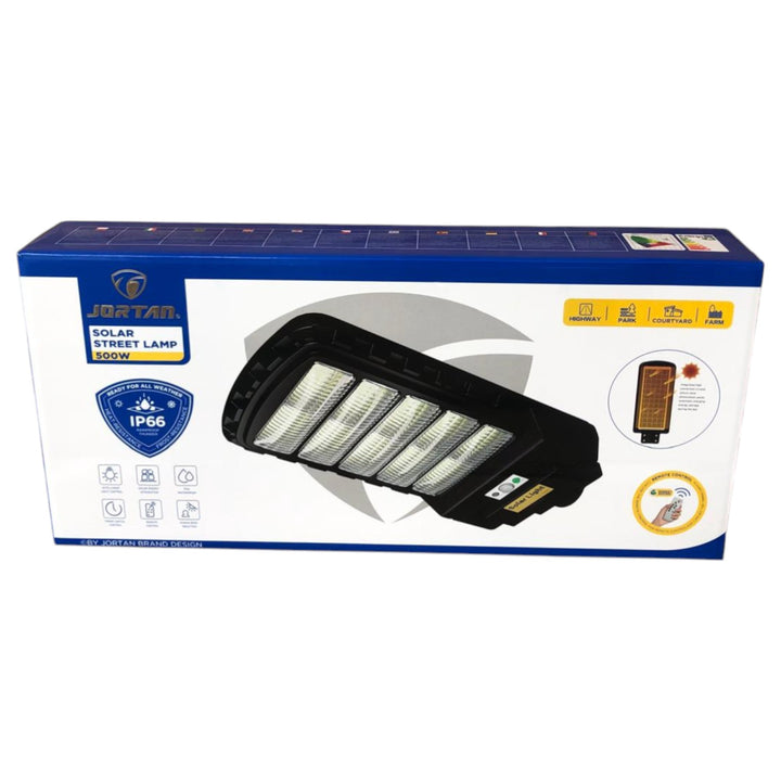 JORTAN Light Solar Street LED 500W JT-HKTMGK-500W W No Pole