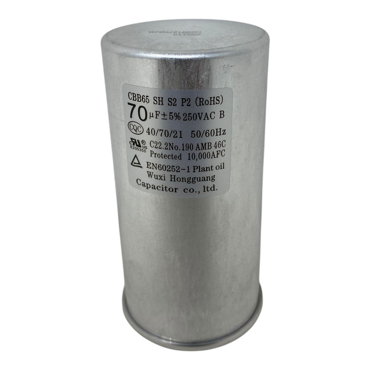 MIDEA Air Conditioner Replacement Part Capacitor CBB65 70UF 250V 17400103000090 for MOX1-121CN1EC 12000BTU 110V Regular Outdoor