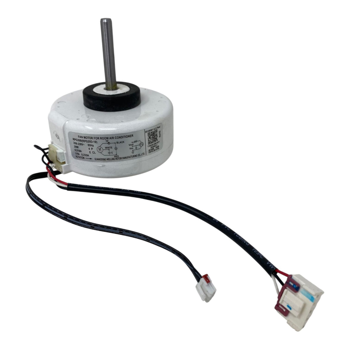 MIDEA Air Conditioner Replacement Part Motor Single Phase Asynchronous 11002012001871 for MSAF-12CDN8DB 12000BTU 220V Inverter Indoor RPG20B RPG20D-19