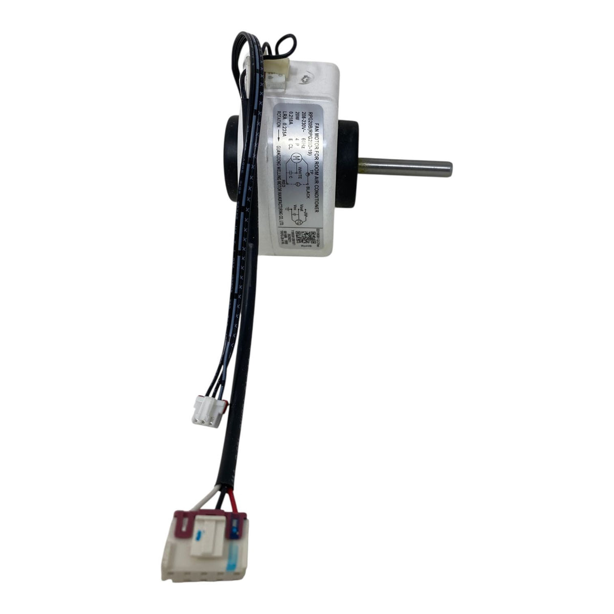 MIDEA Air Conditioner Replacement Part Motor Single Phase Asynchronous 11002012001871 for MSAF-12CDN8DB 12000BTU 220V Inverter Indoor RPG20B RPG20D-19