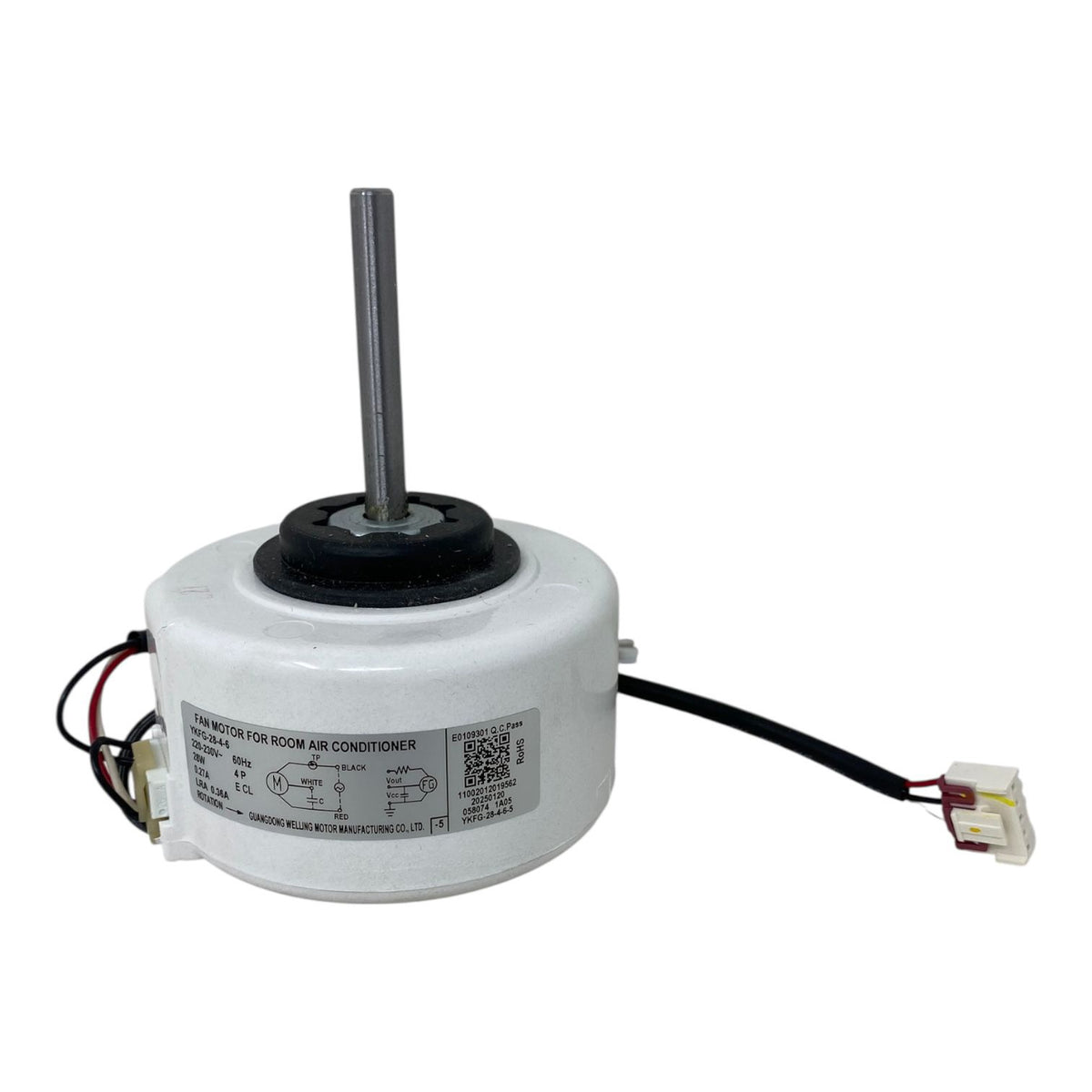 MIDEA Air Conditioner Replacement Part Motor Single Phase Asynchronous 11002012019562 for MSAF-18CDN8DB 18000BTU 220V Inverter Indoor YKFG-28-4-6