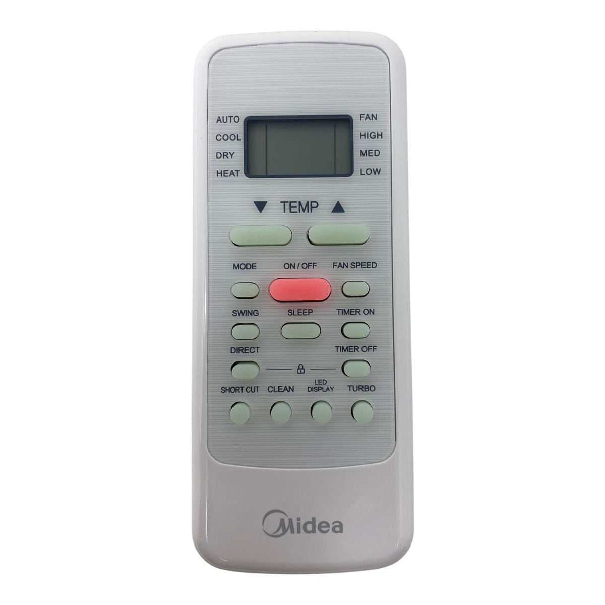 MIDEA Air Conditioner Replacement Part Remote 17317000008015 for Regualr Xtreme on Off RG51B-E