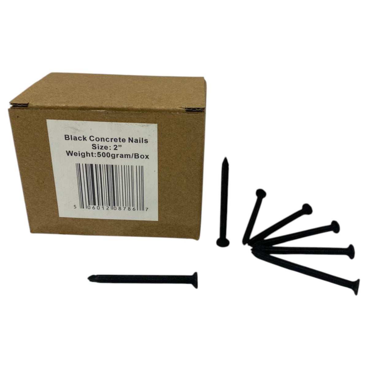 Nail 2" Concrete Black 500GRAMS Box