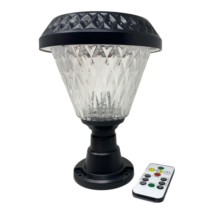 JFNV Solar Lamp LED Post Top Garden Lights J.f.n.v Hexagon Tricolor