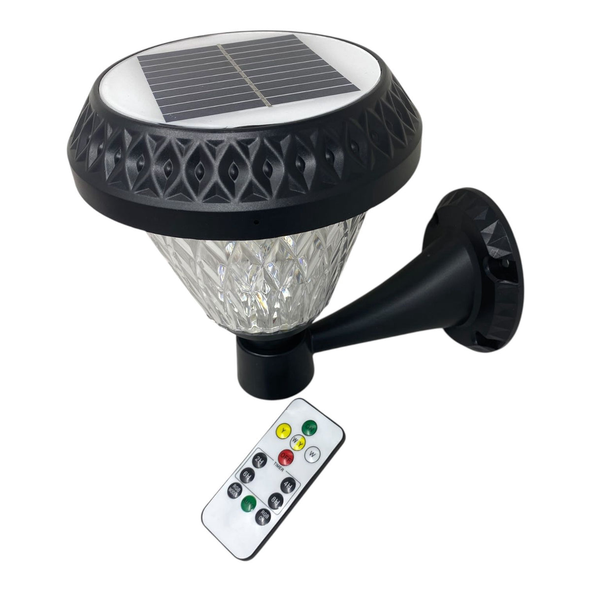 JFNV Solar Lamp LED Wall Garden Lights J.f.n.v Round Tricolor