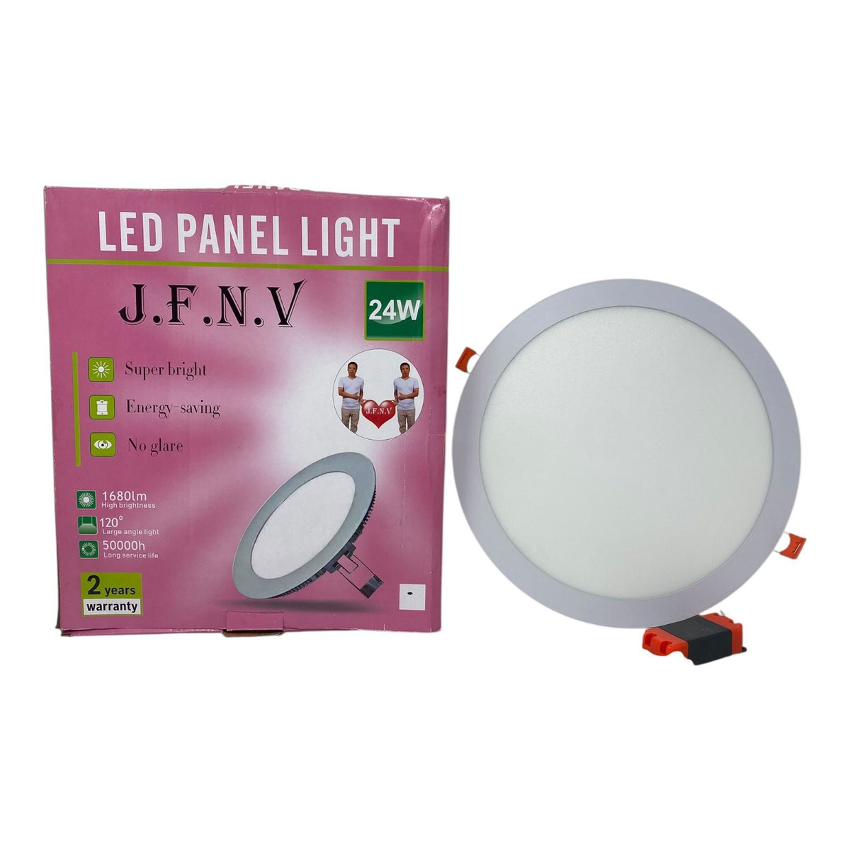 Light LED Panel 24W J.f.n.v Round White 6500K 85-265V