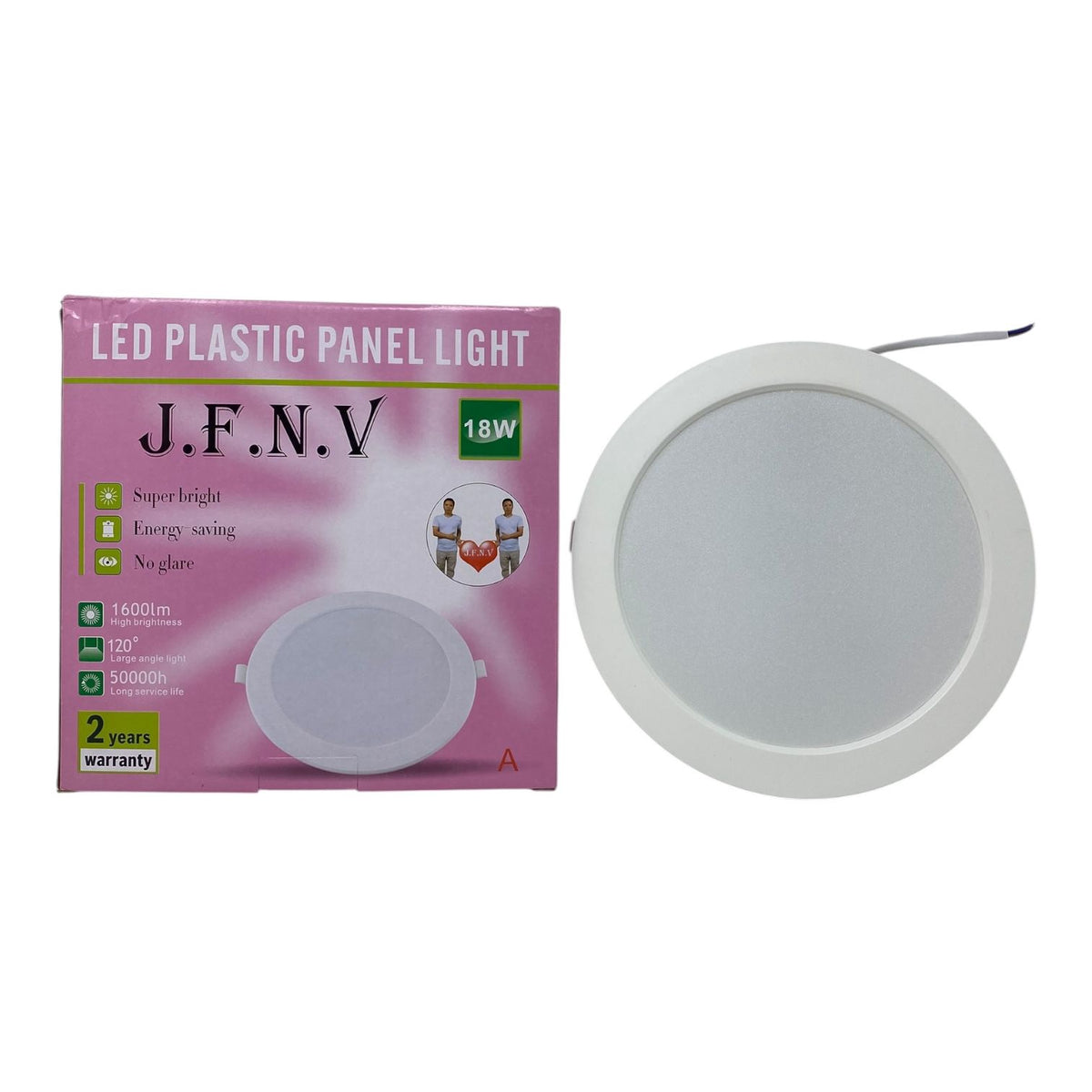 Light LED Panel 18W J.f.n.v Round White 6500K 85-265V Built IN Ballast