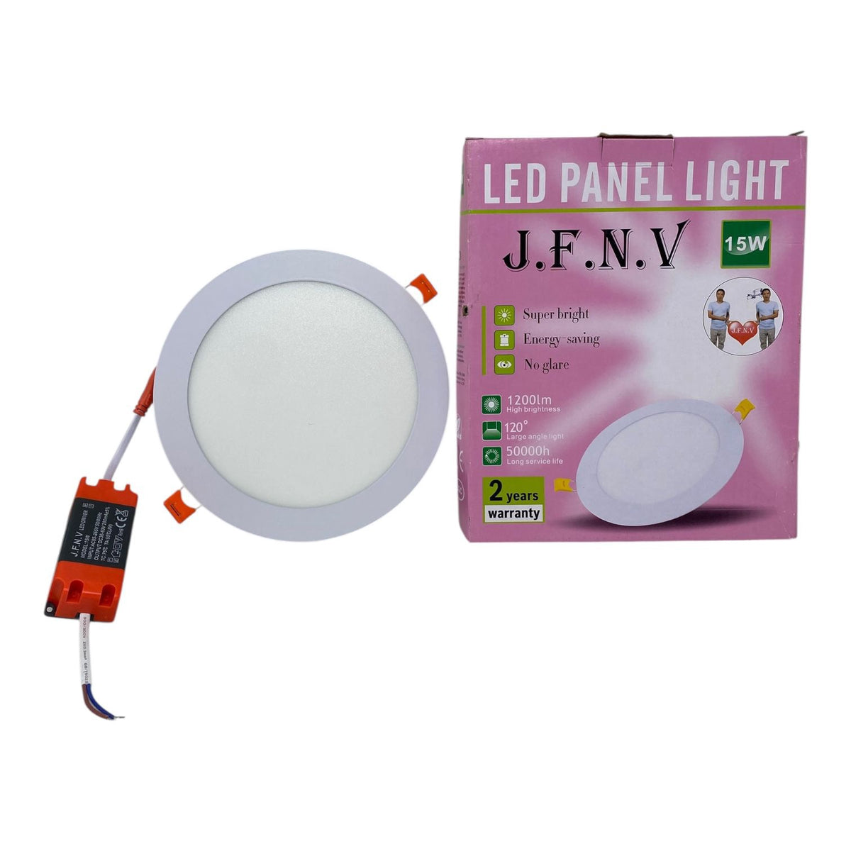 Light LED Panel 15W J.f.n.v Round White 3CCT Three Color 85-265V