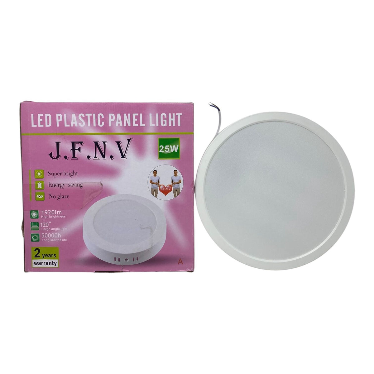Light LED Panel 25W J.f.n.v Round White Surface 6500K 85-265V
