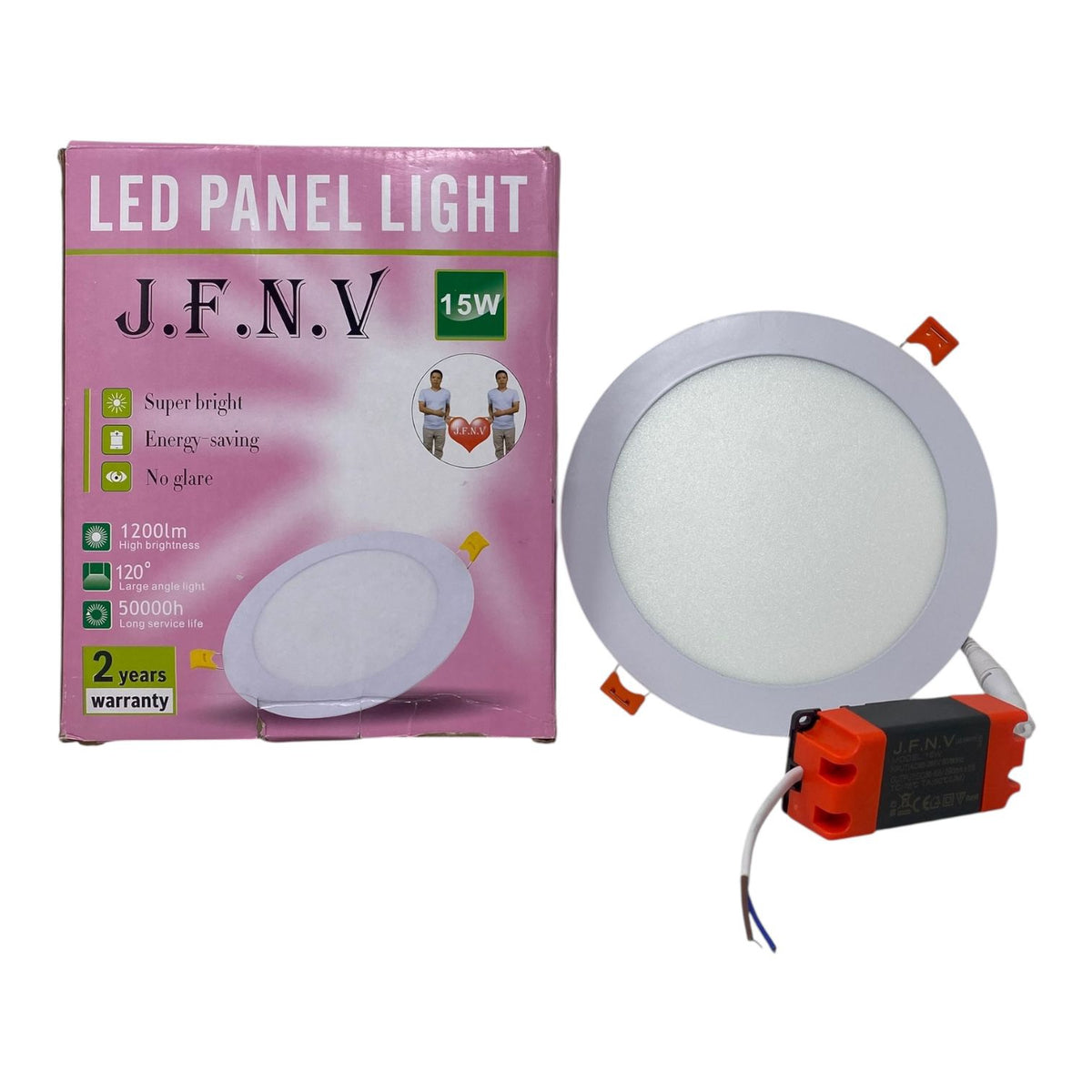 Light LED Panel 15W J.f.n.v Round White 6500K 85-265V