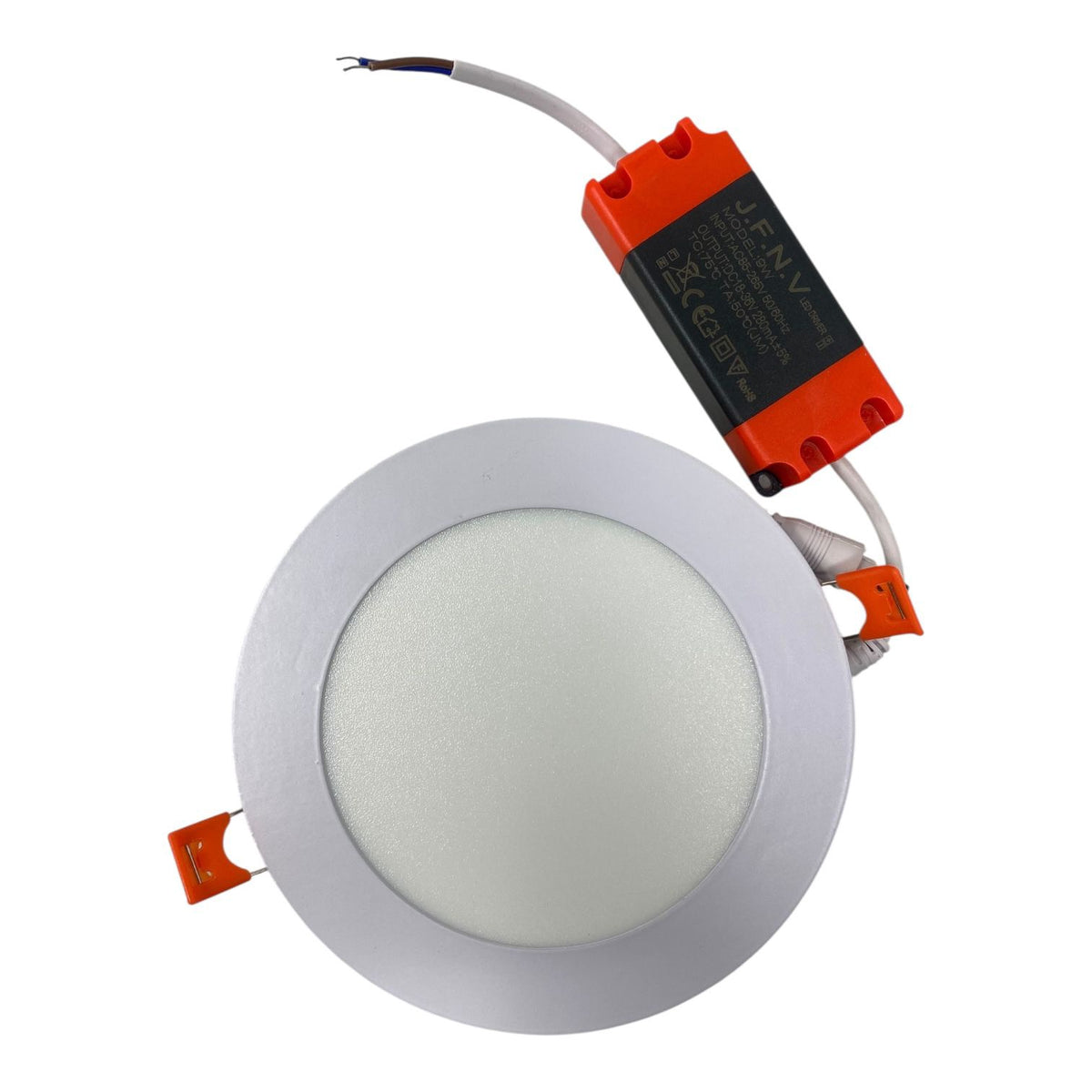 Light LED Panel 9W J.f.n.v Round White 6500K 85-265V