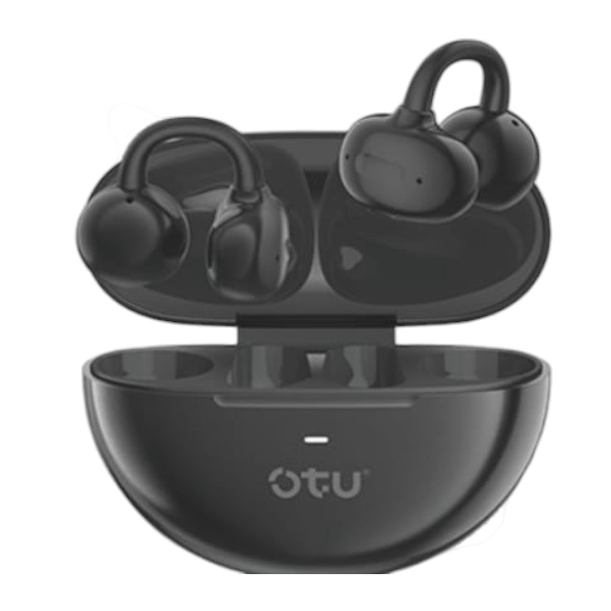 OTU Headphones Wireless Earphone AI-301 Black CLIP-EAR Bluetooth Headset