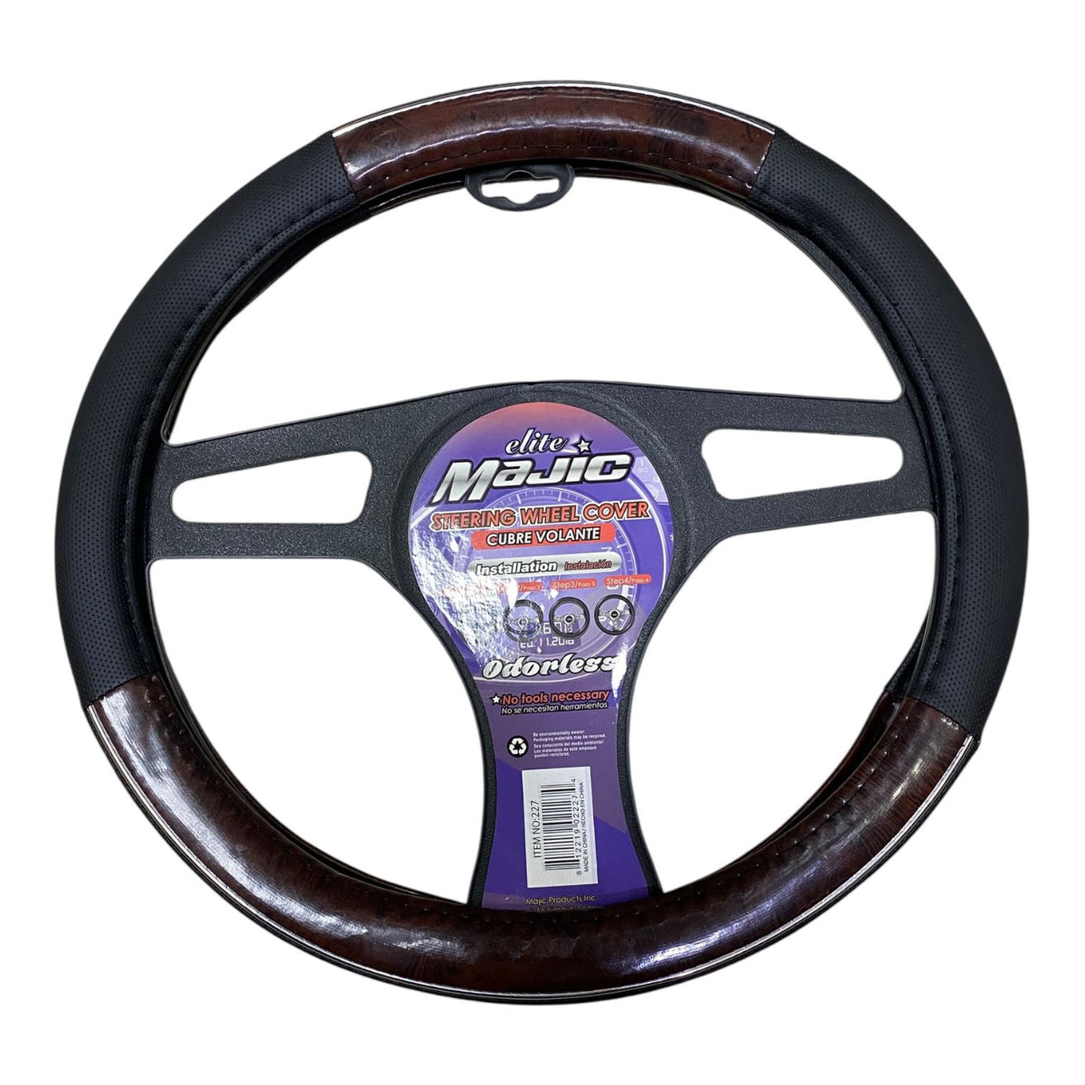 MAJIC Car Steering Wheel Cover Universal 227