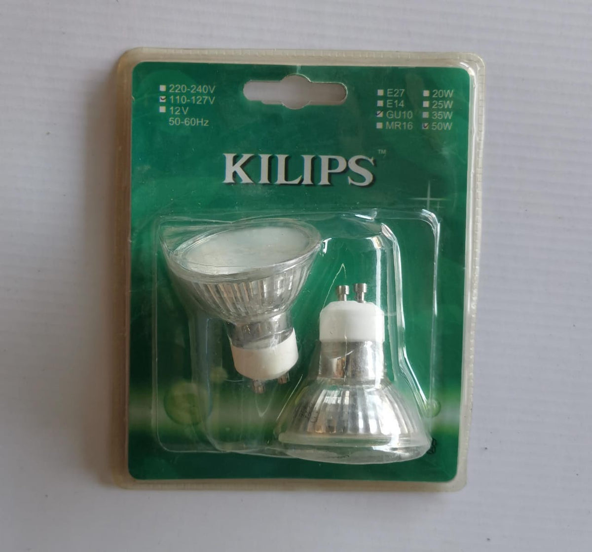 Bulb Halogen 2PCS MR16/GU10 Jdr 110V 50W E27 Sc