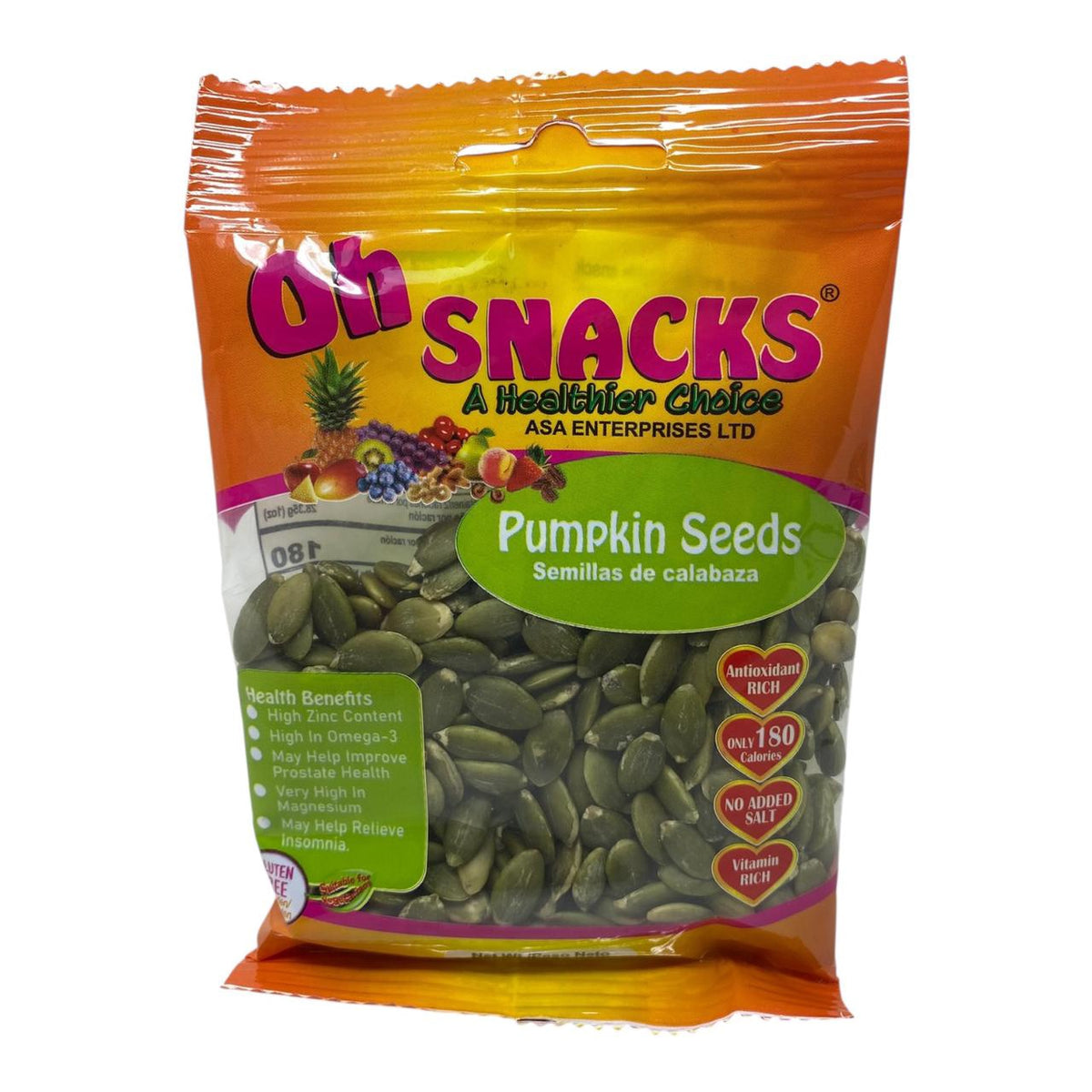 OH SNACKS Pumpkin Seed 60G